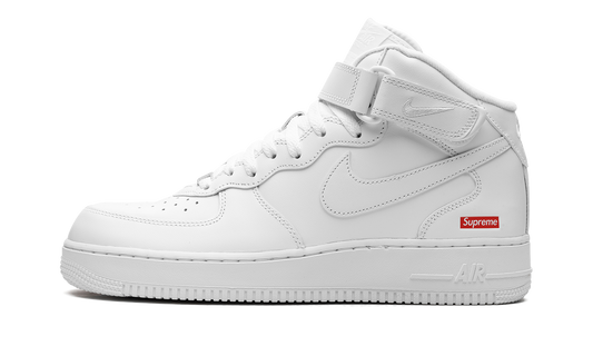 Nike Air Force 1 Mid "Supreme - Mini Box Logo White" FZ8784 100