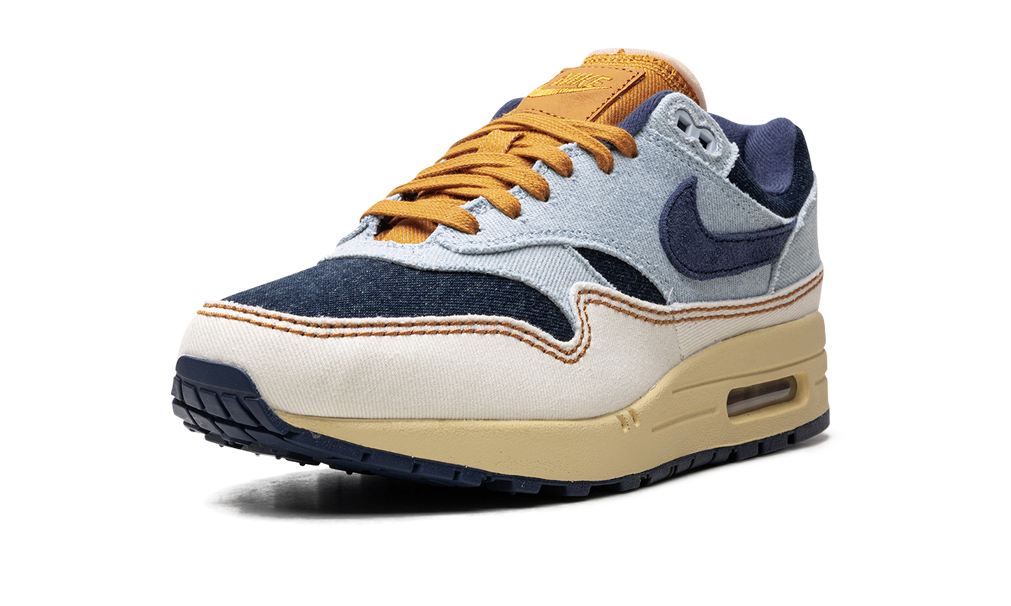 Nike AIR MAX 1 '87 WMNS "AURA / MIDNIGHT NAVY / PALE IVORY" FQ8900 440