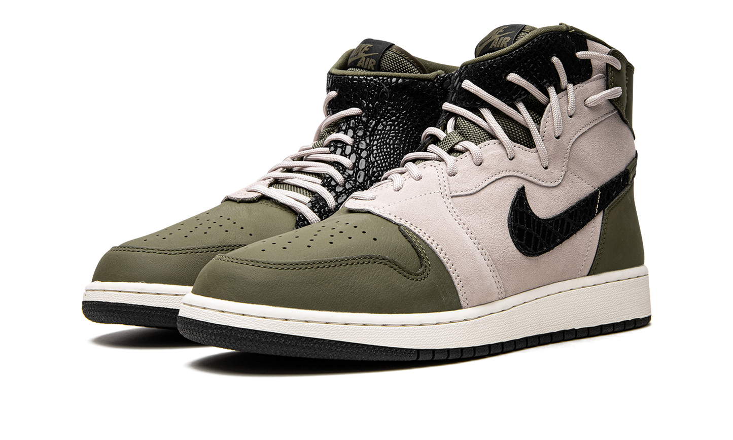 AIR JORDAN 1 REBEL XX WMNS Olive Canvas