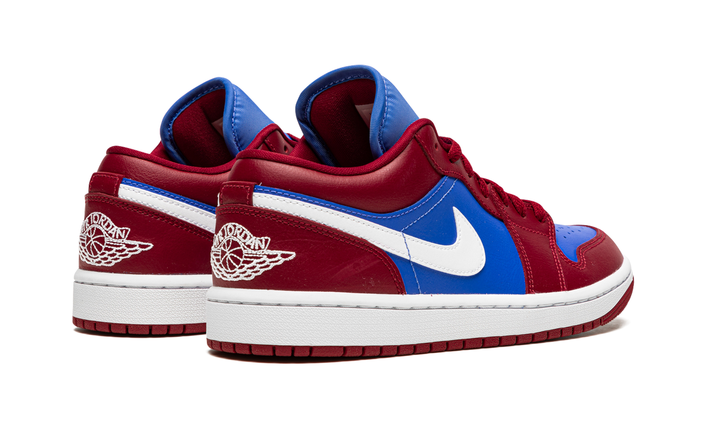 AIR JORDAN 1 LO WMNS Pomegranate / Medium Blue DC0774 604