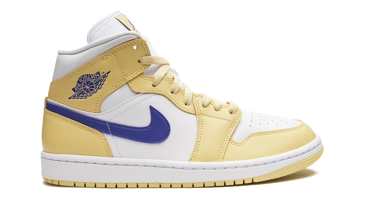 AIR JORDAN 1 MID WMNS Lemon Wash BQ6472 701