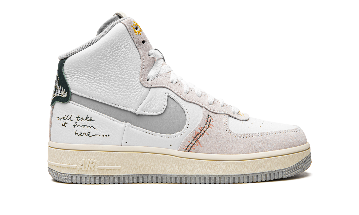 Nike AIR FORCE 1 HIGH SCULPT WMNS We'll Take It From Here DV2187 100