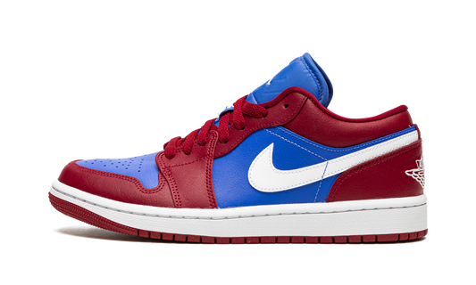 AIR JORDAN 1 LO WMNS Pomegranate / Medium Blue DC0774 604
