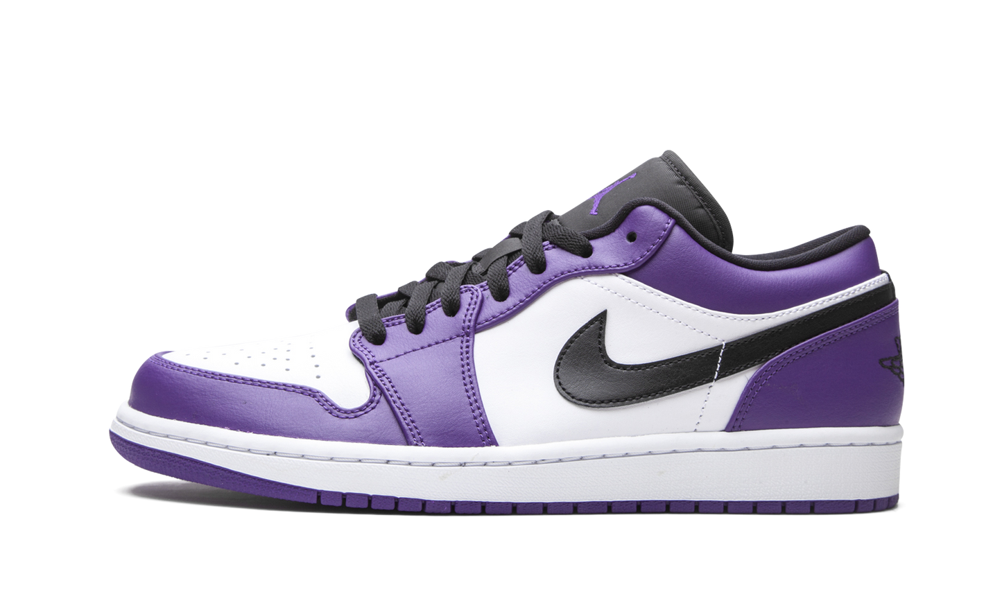 Air Jordan 1 Low Court Purple 553558 500