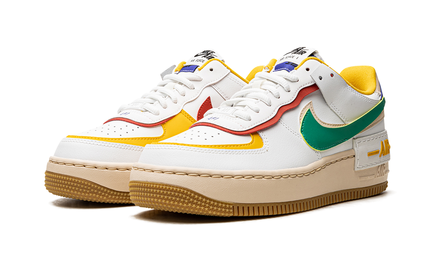 Nike AIR FORCE 1 LO SHADO MNS WMNS Summit White Neptune Green CI0919 118