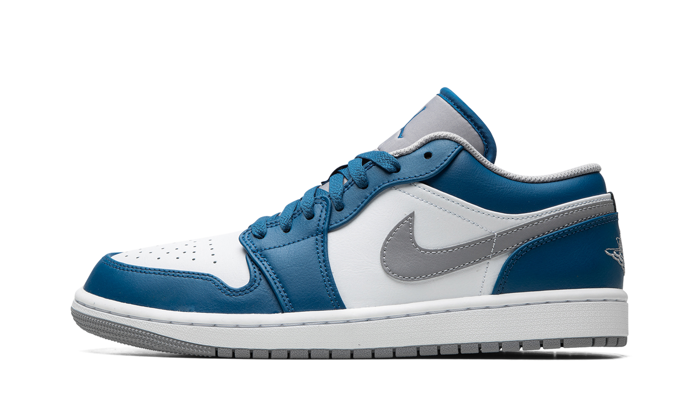 Air Jordan 1 Low True Blue 553558 412