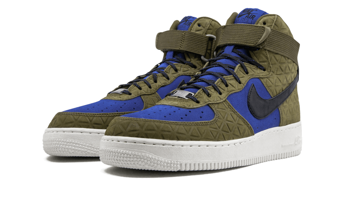 Nike AIR FORCE 1 HI PRM SUEDE WMNS Olive Flak
