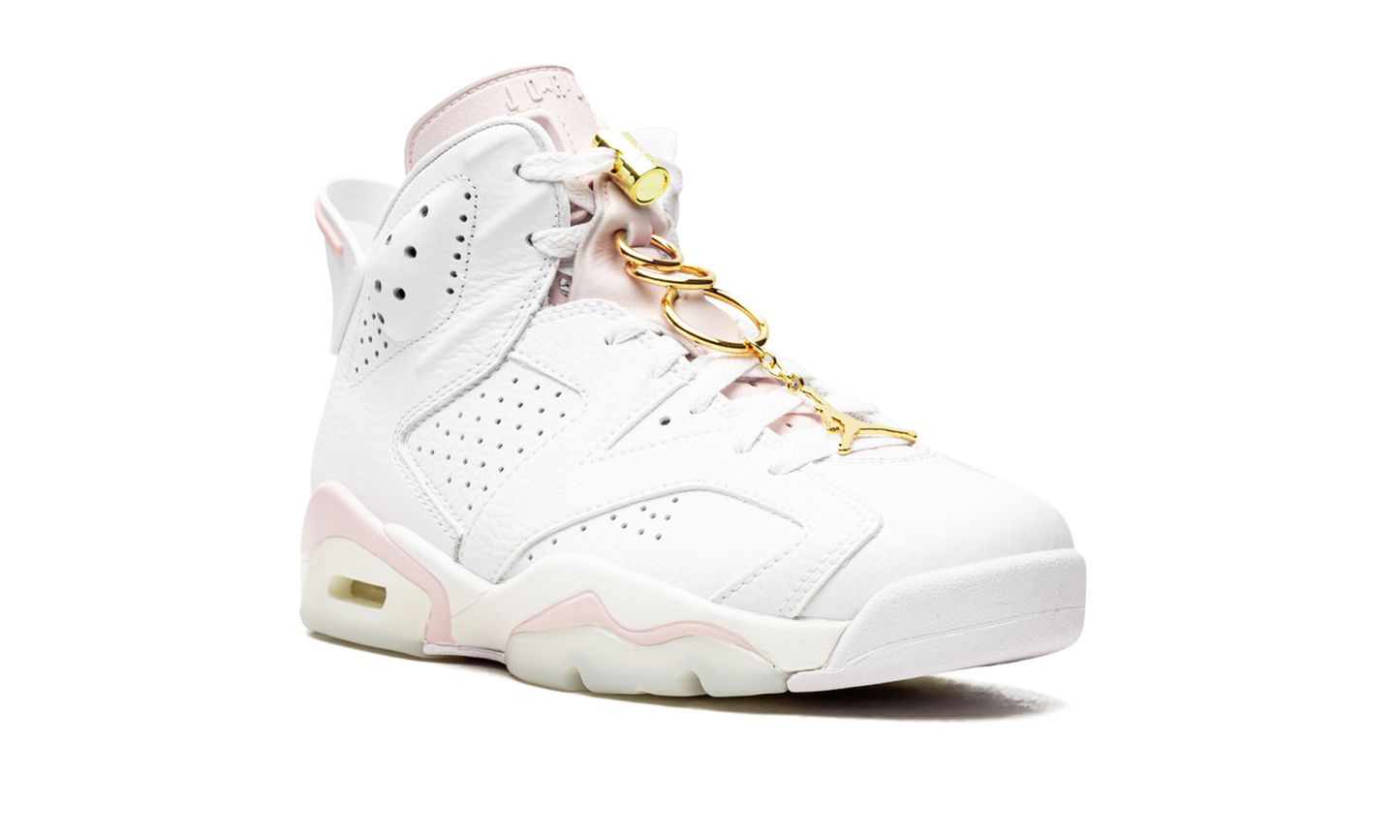 AIR JORDAN 6 WMNS Gold Hoops DH9696 100