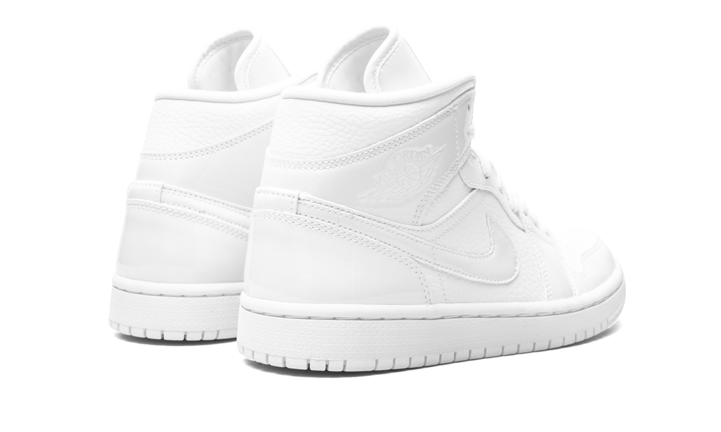 AIR JORDAN 1 MID WMNS Triple White BQ6472 100