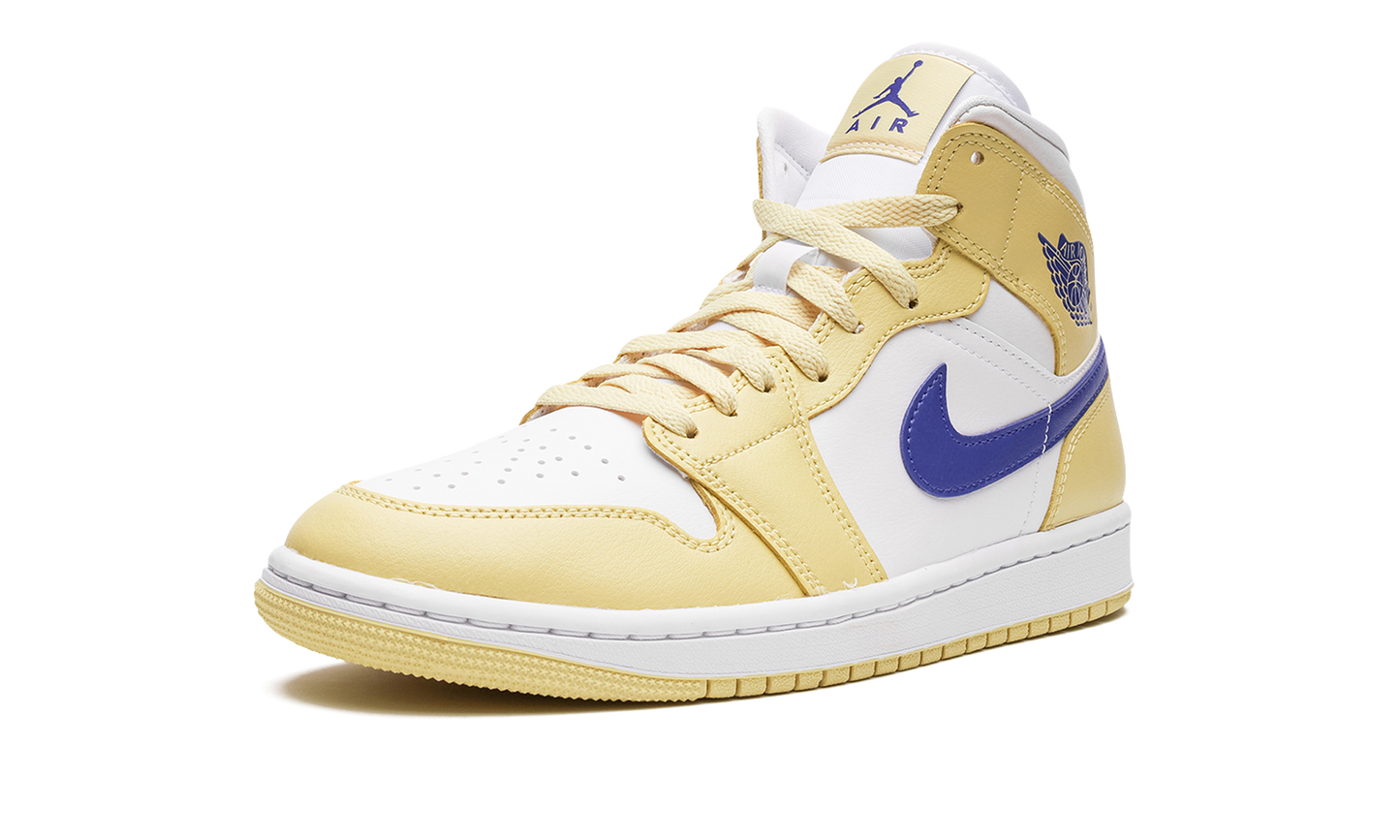 AIR JORDAN 1 MID WMNS Lemon Wash BQ6472 701