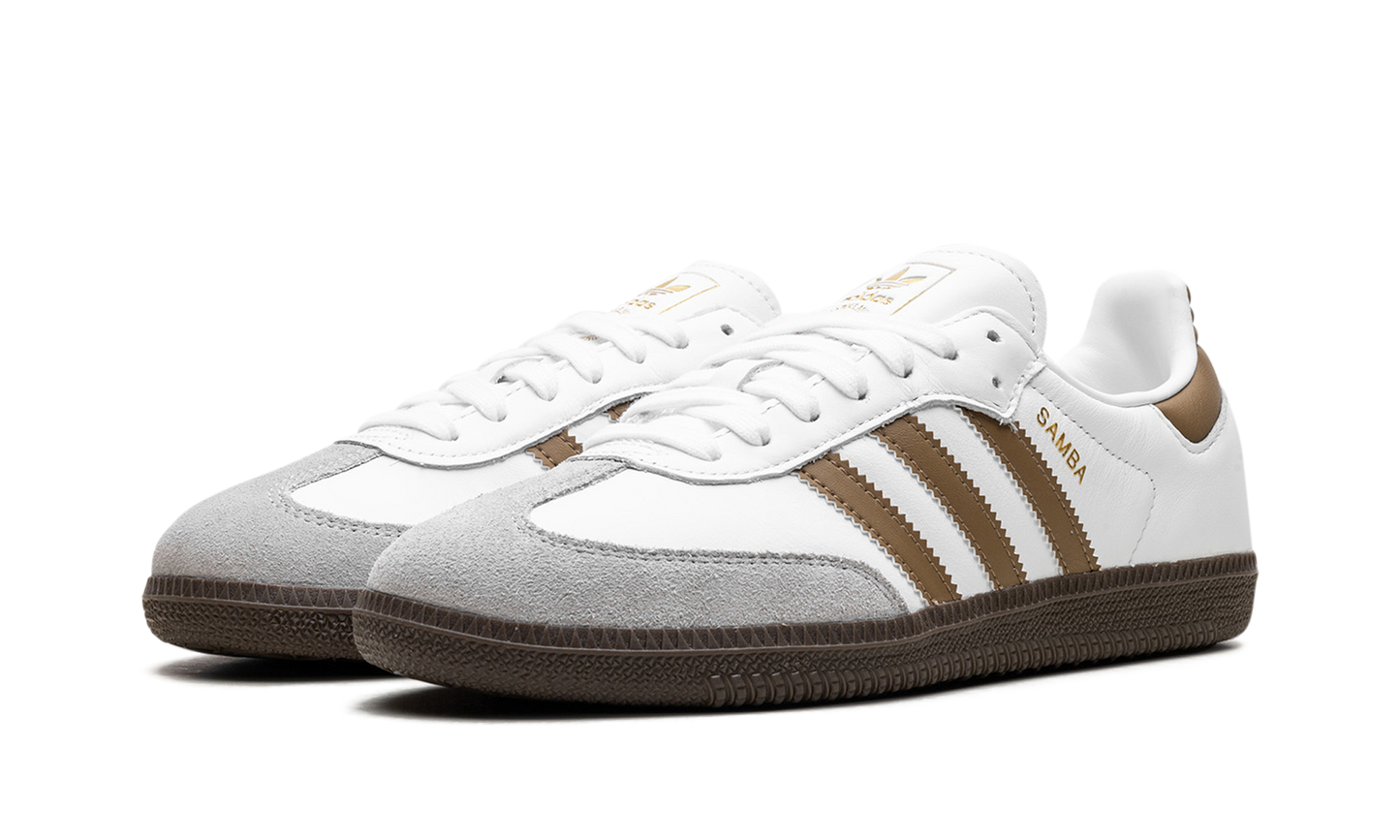 Adidas Samba OG "Cloud White / Brown Desert" JH8796