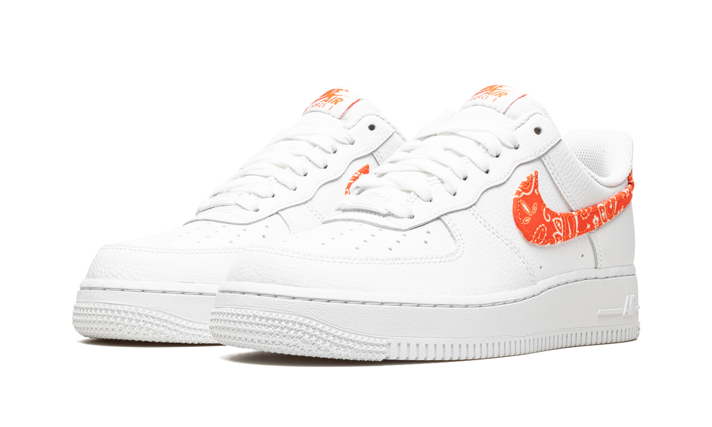 Nike AIR FORCE 1 LO MNS WMNS Orange Paisley DJ9942 102