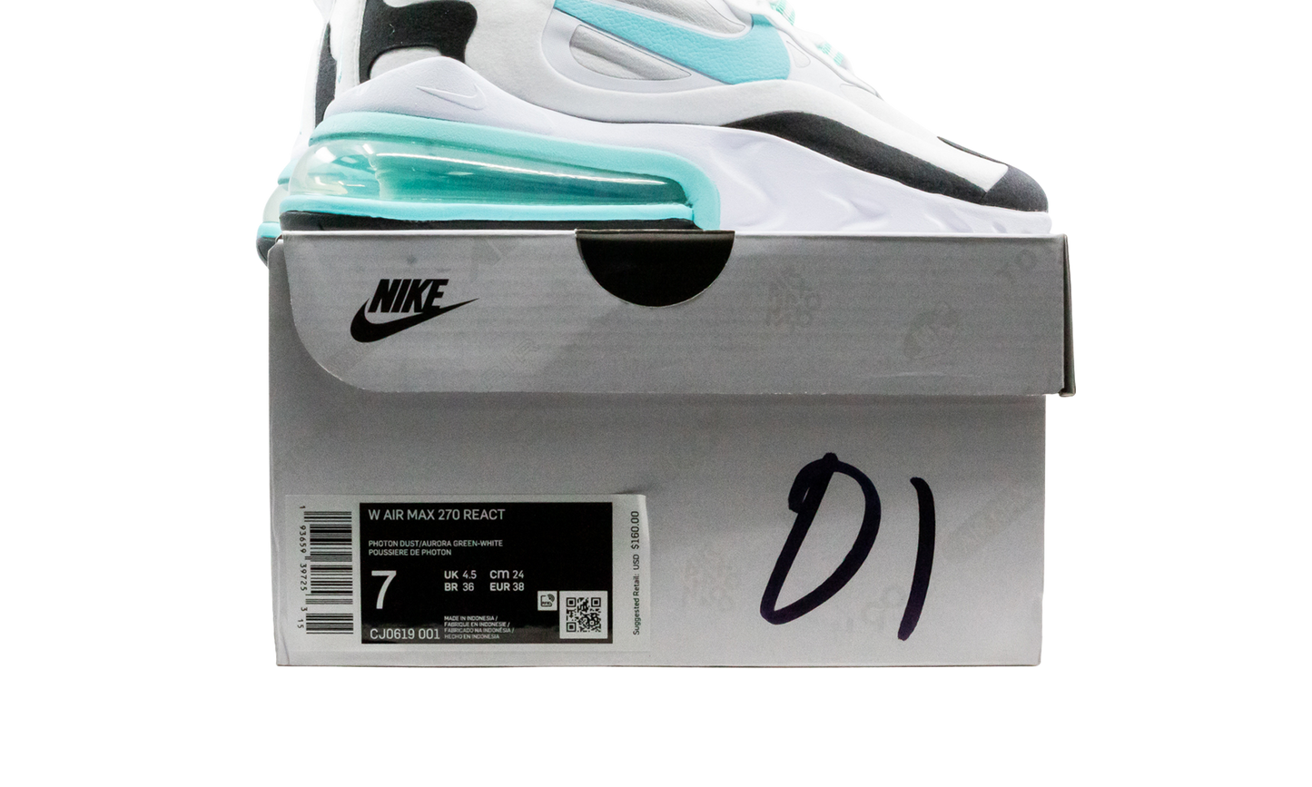 Nike AIR MAX 270 REACT WMNS "Photon Dust" CJ0619 001