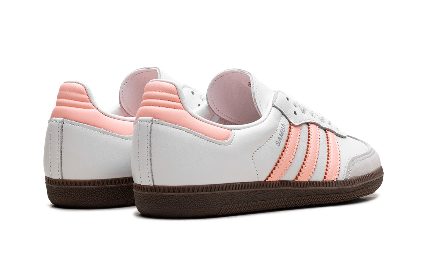 Adidas Samba OG WMNS "White Clear Orange Gum" JH5687