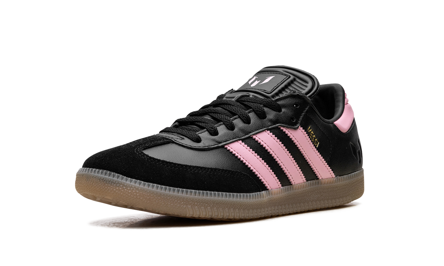 Adidas Samba Messi Indoor "Core Black / Gold Metallic / Gum" JP7845