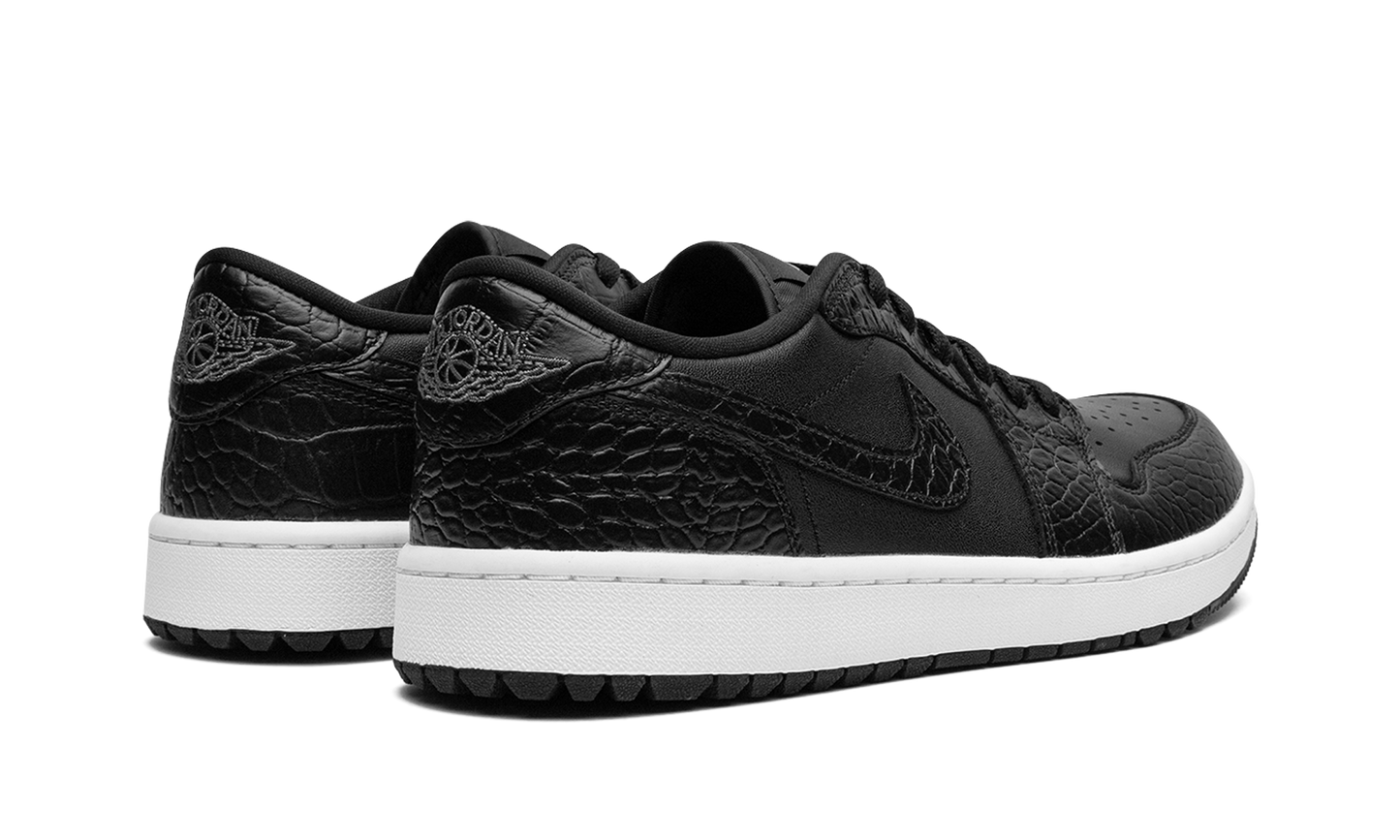 Air Jordan 1 Golf Low Black Croc DD9315 003