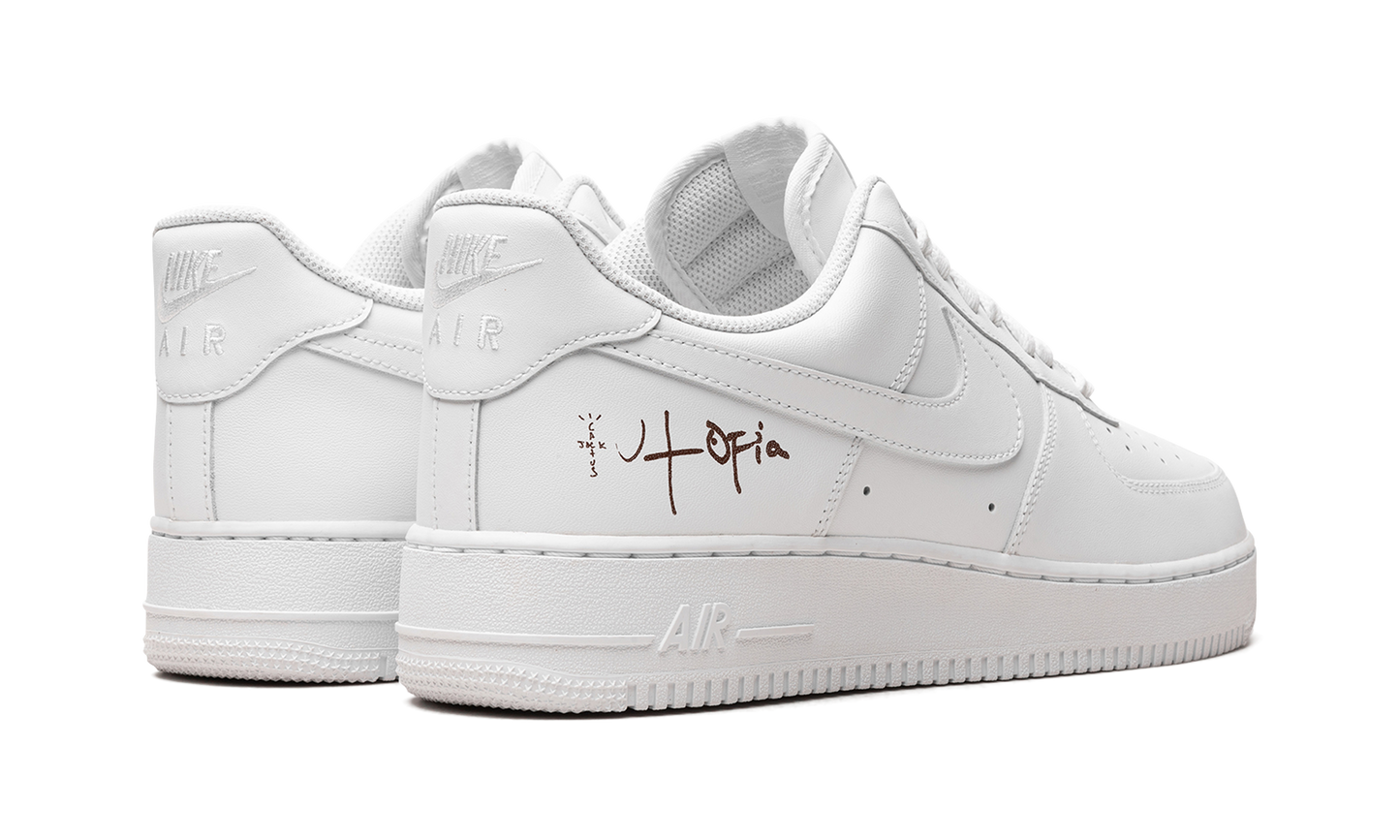 Nike AIR FORCE 1 LOW '07 WMNS Travis Scott Cactus Jack Utopia Edition - White DD8959 100 UTOPIA