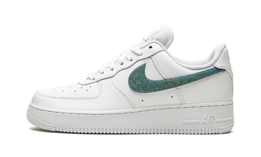 Nike AIR FORCE 1 '07 ESS WMNS Glitter Swoosh - Celery DH4407 100