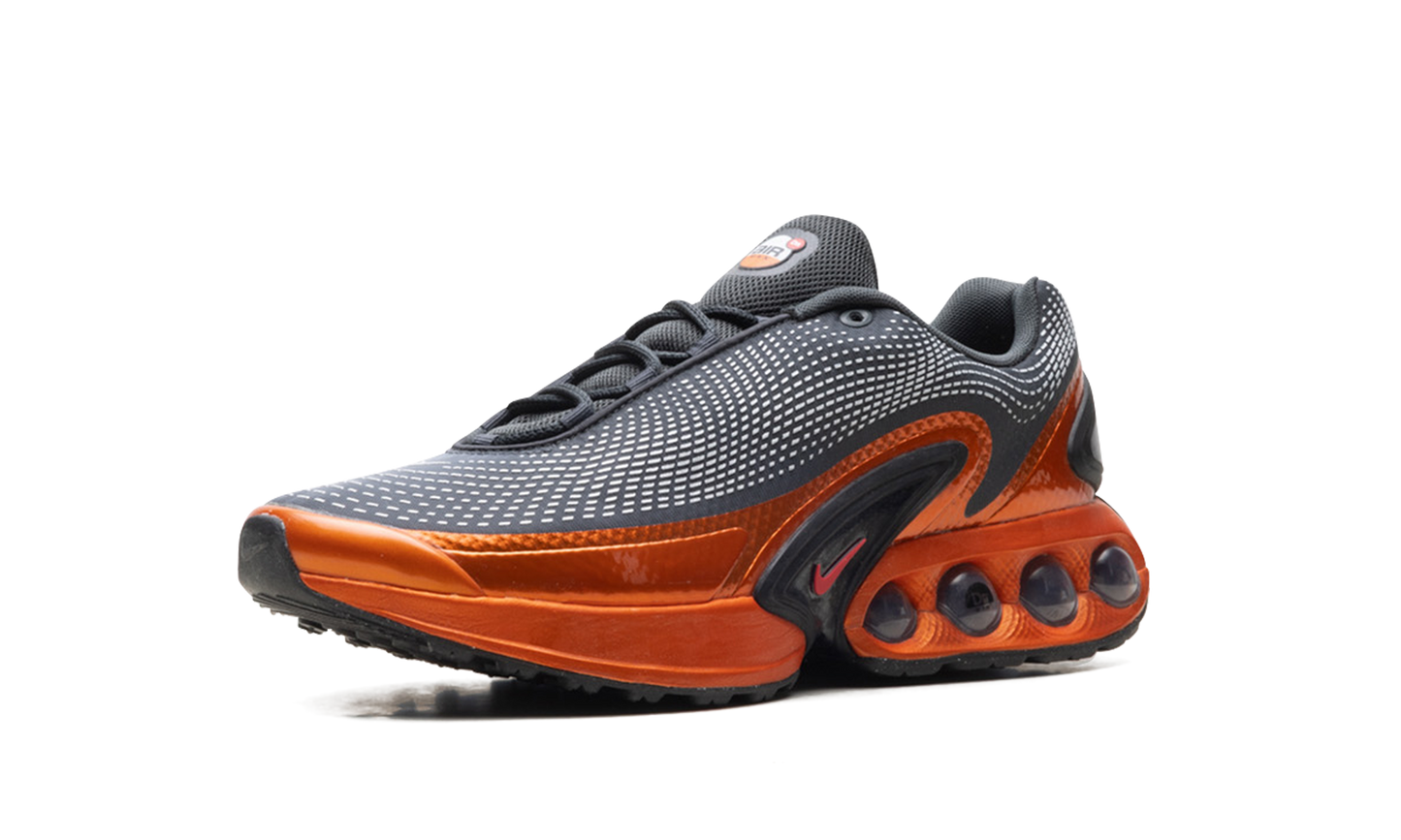 Nike AIR MAX DN QS "Dark Smoke Grey/Metallic Dark Grey/Salsa Red" HJ6695 001