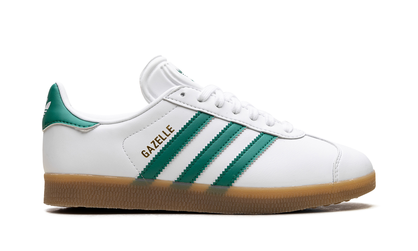 Adidas Gazelle "White Bold Green Gum" IH2216