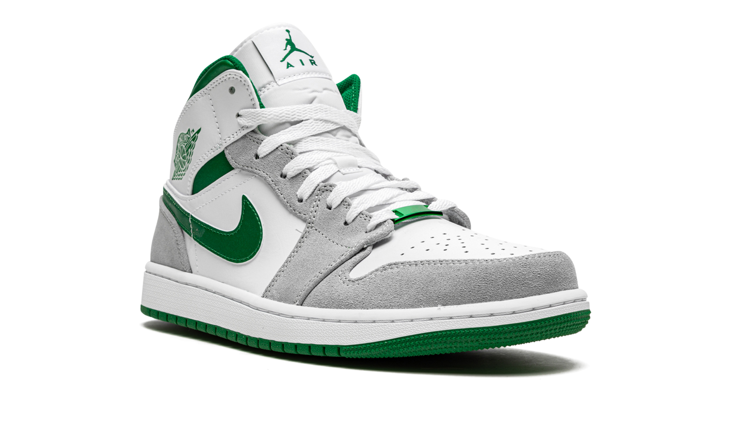 Air Jordan 1 Mid SE Grey / Pine Green / White DC7294 103