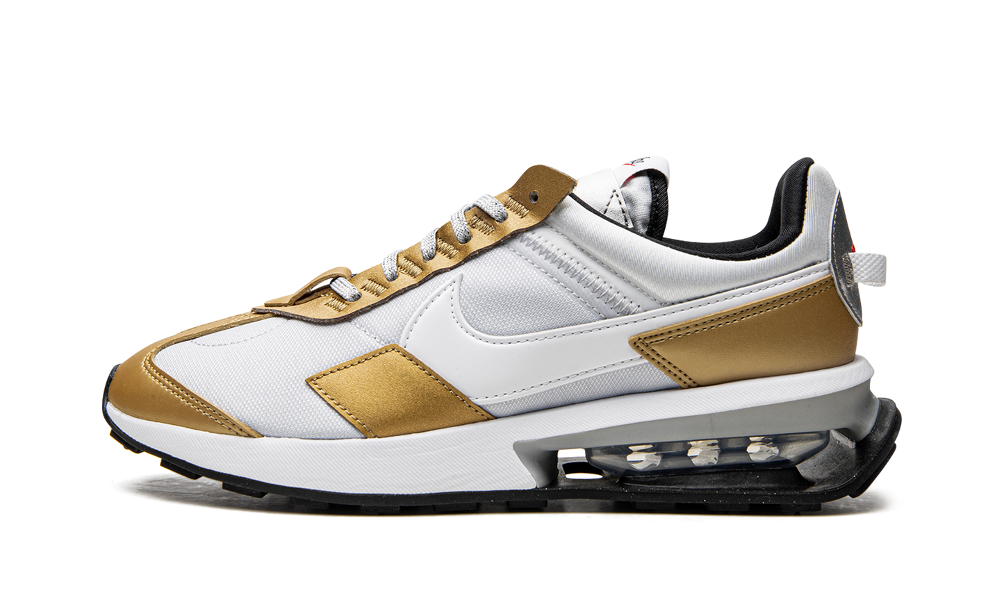 Nike AIR MAX PRE DAY SE MNS WMNS "Pure Platinum / Metallic Gold" DJ6210 001