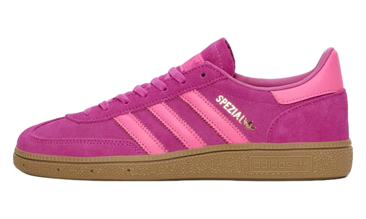 Adidas Handball Spezial WMNS "Semi Lucid Fuchsia Lucid Pink Gold Metallic" JQ7262