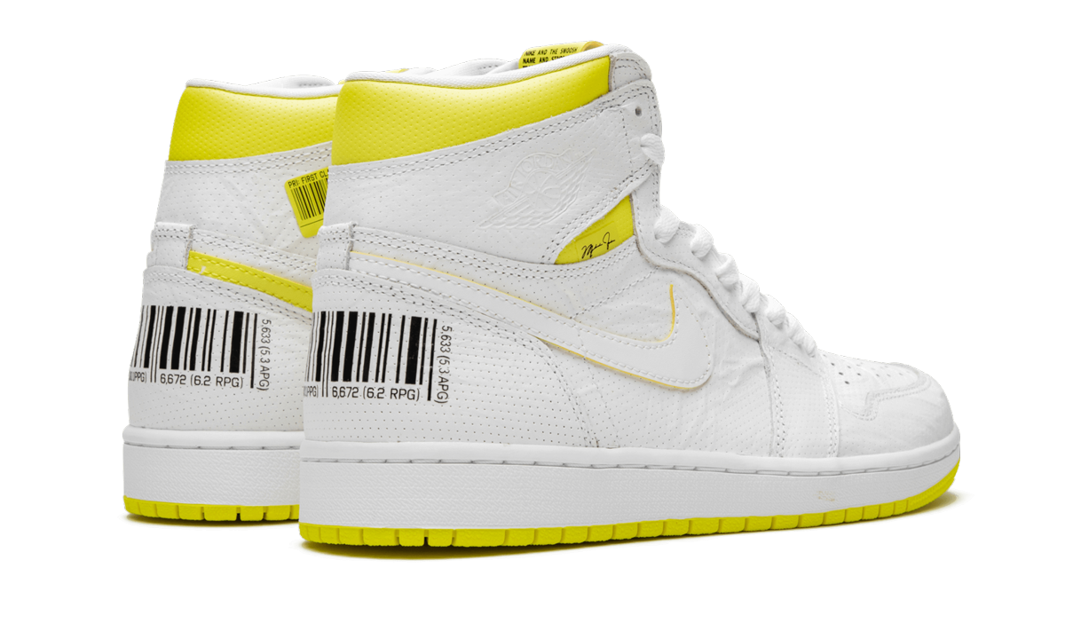 Air Jordan 1 First Class Flight White 555088 170