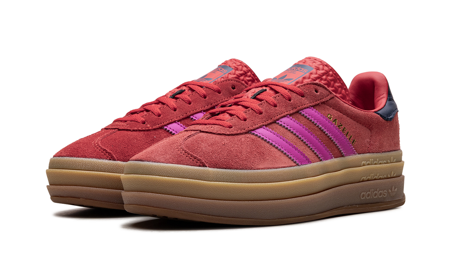Adidas Gazelle Bold WMNS "Red Semi Lucid Fuchsia" JH9665