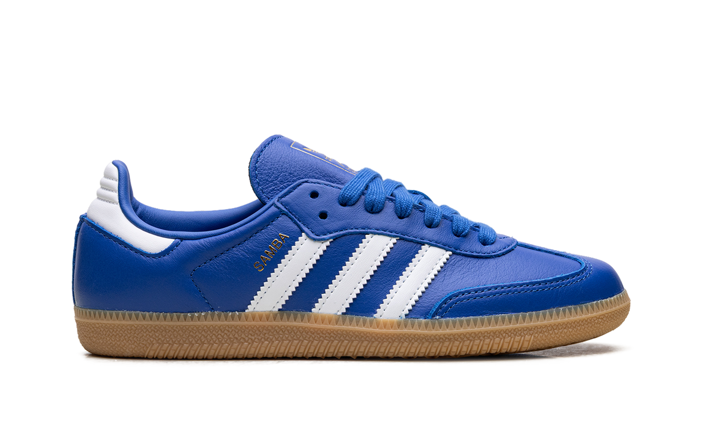 Adidas Samba "Blue / Cloud White" JR0882