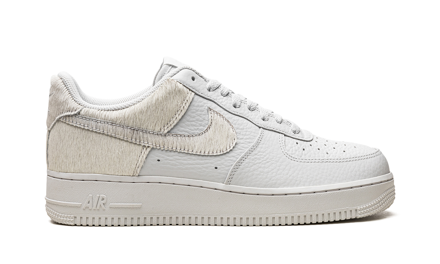 Nike AIr Force 1 "White Pony Hair Heel" DM9088 001