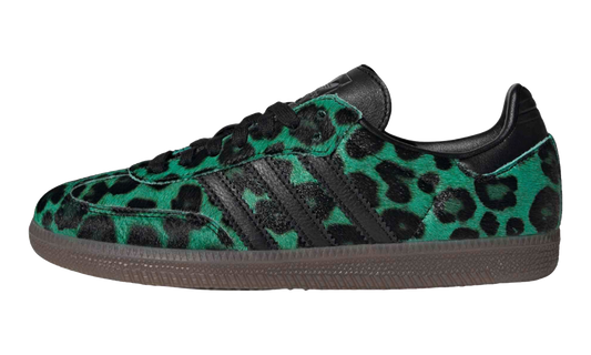 Adidas Samba OG WMNS "Semi Screaming Green Core Black Gold" HQ9374