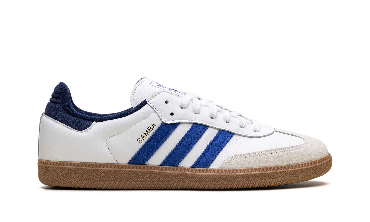 Adidas Samba OG "Core White Royal Blue" JH5632