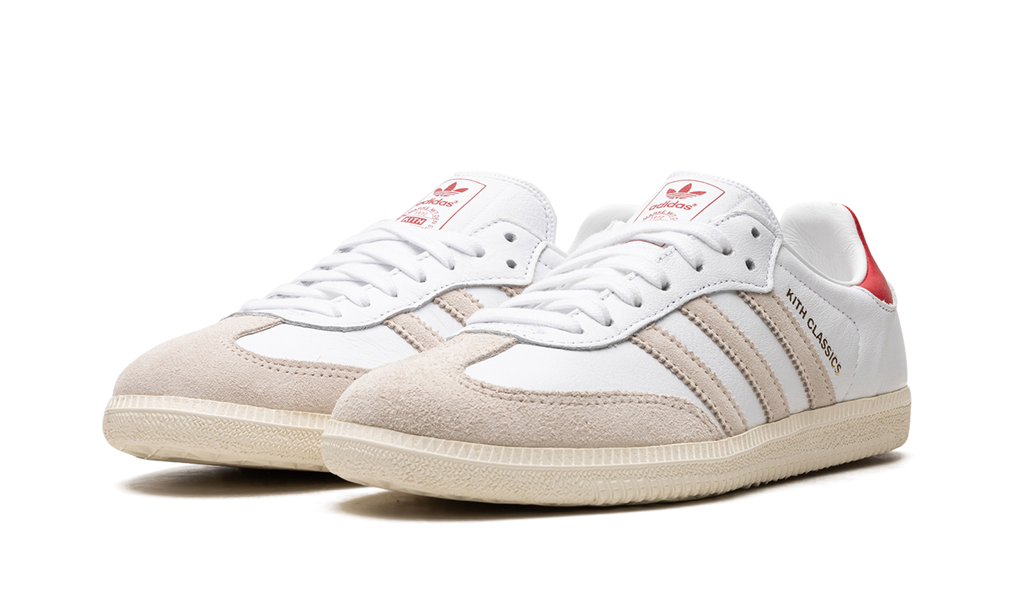 Adidas Samba Kith "Kith Classics Program White Red" GY2544