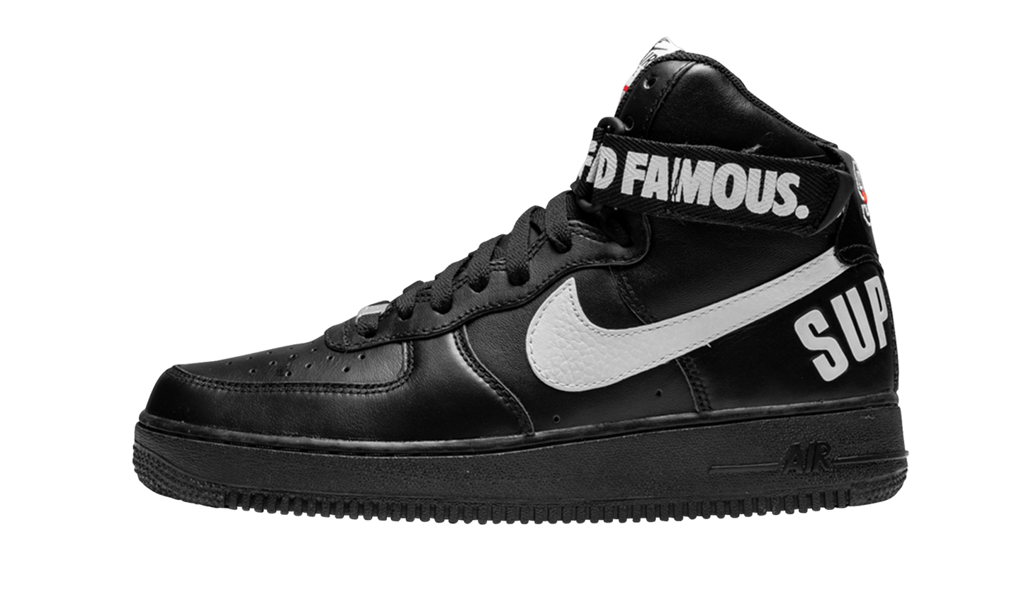 Nike Air Force 1 High Supreme SP "Black" 698696 010