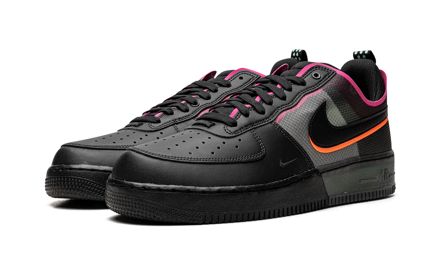 Nike Air Force 1 React "Black / Pink Prime" DH7615 001