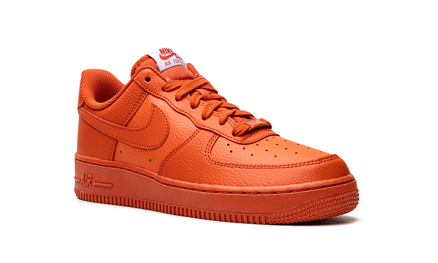 Nike AIR FORCE 1 '07 MNS WMNS Triple Orange DZ4442 800