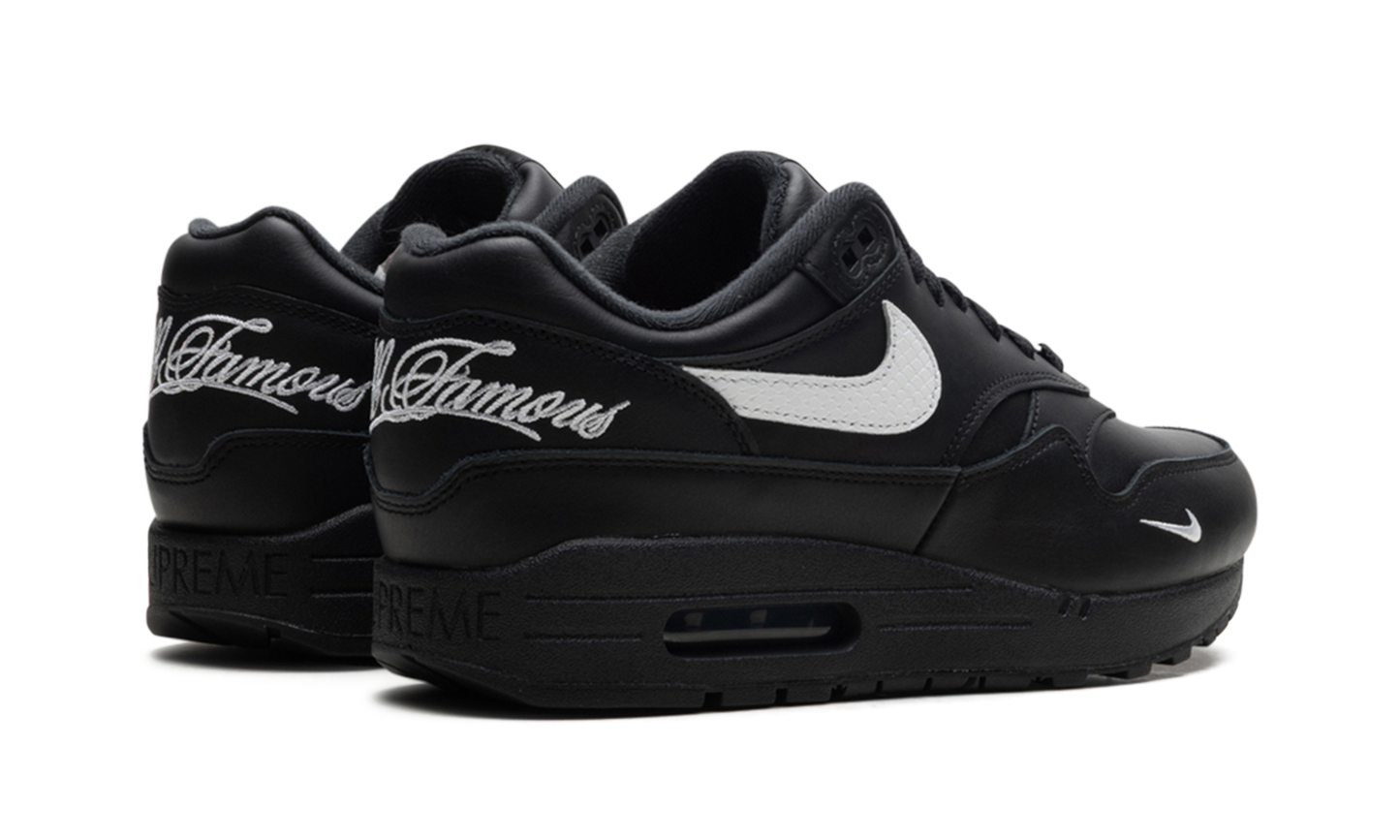 Nike Air Max 1 '87 SP "Supreme Black White" HF8813 001