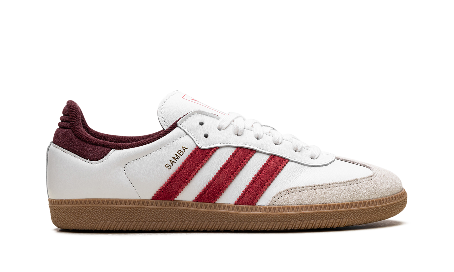 Adidas Samba OG "Core White Better Scarlet" JI3201