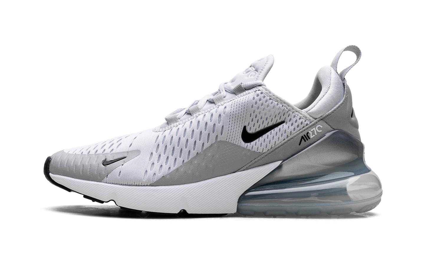 Nike Air Max 270 WMNS "Pure Platinum Light Smoke Grey Metallic Silver Black" AH6789 018