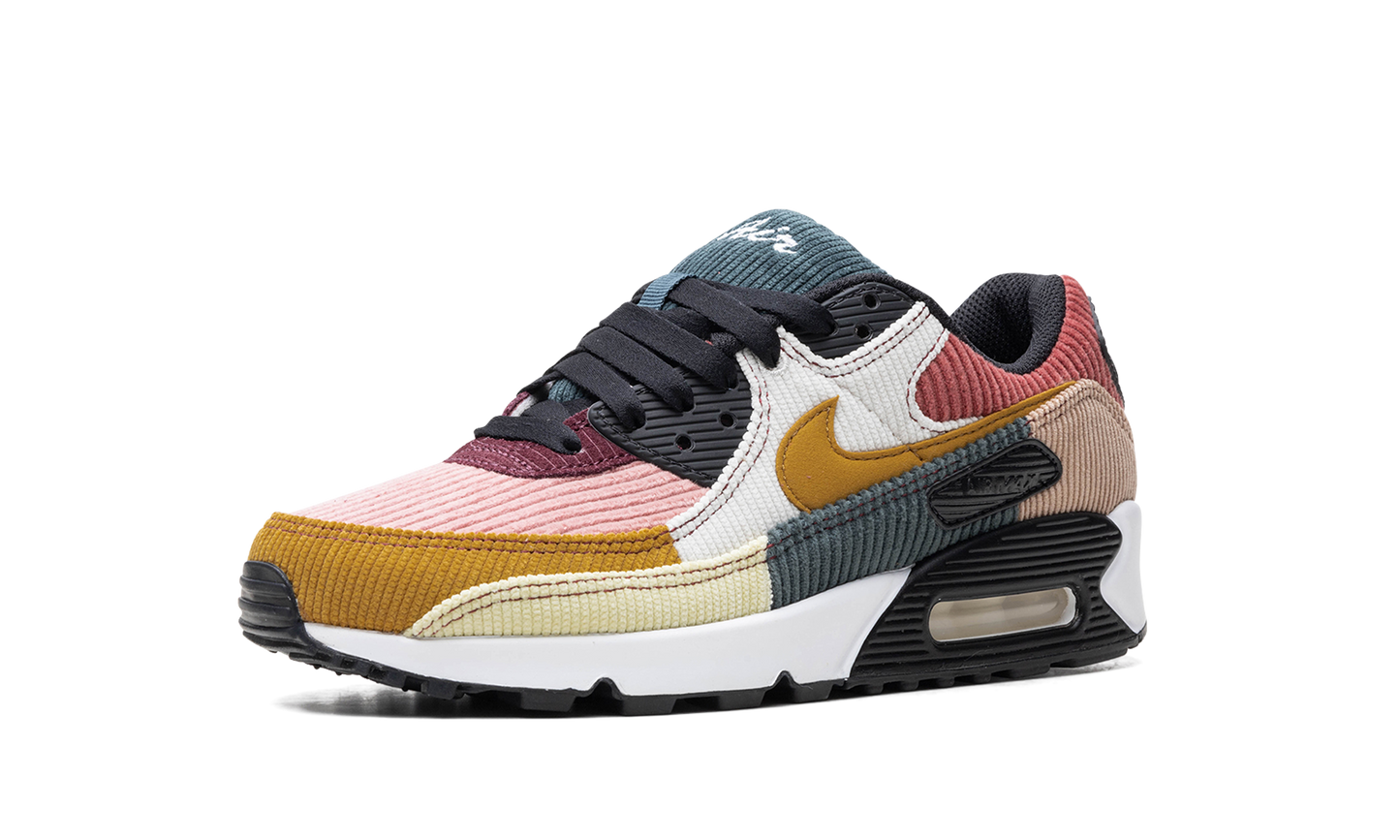 Nike AIR MAX 90 WMNS "Multi-Color Corduroy" FB8455 001