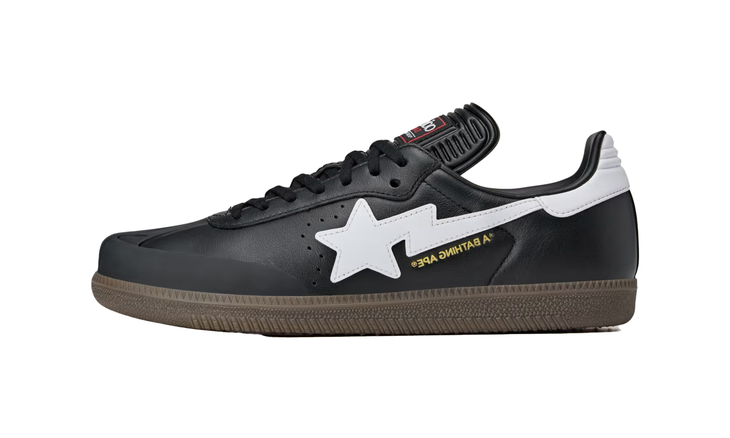 Adidas Samba "Bape - Black White" JR9246