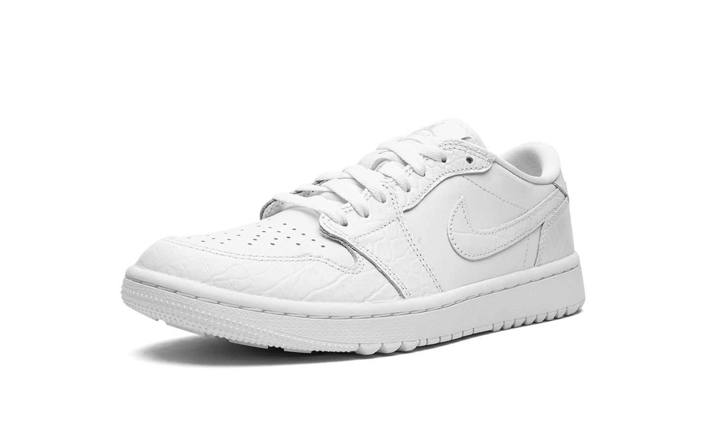 Air Jordan 1 Retro Low Golf White Croc DD9315 110