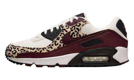 Nike Air Max 90 WMNS "Leopard - Burgundy" IF1619 102