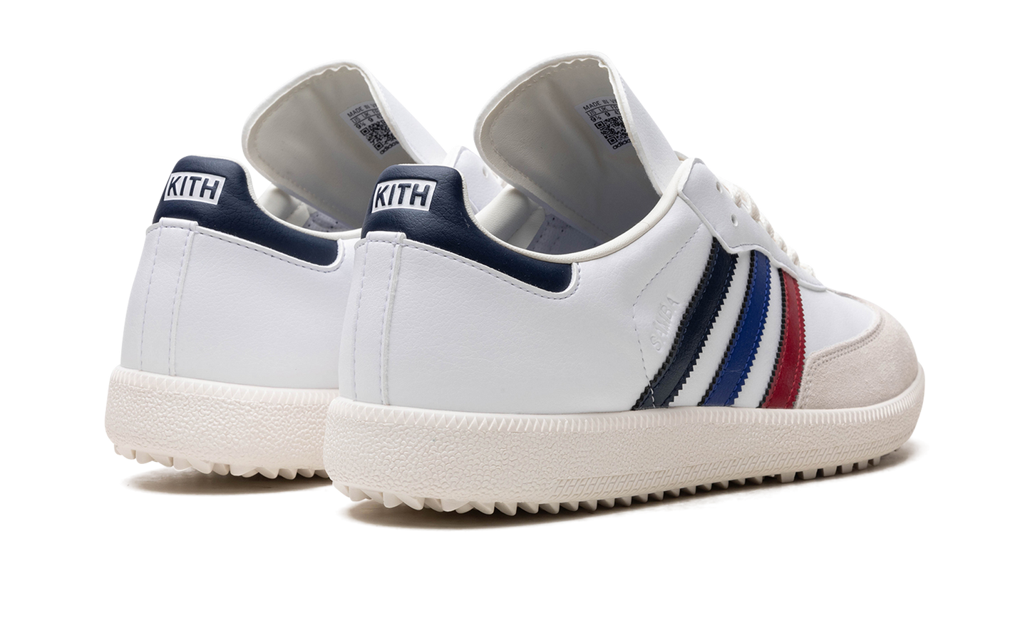 Adidas Samba Golf "Kith - Red Blue Navy" JH8176