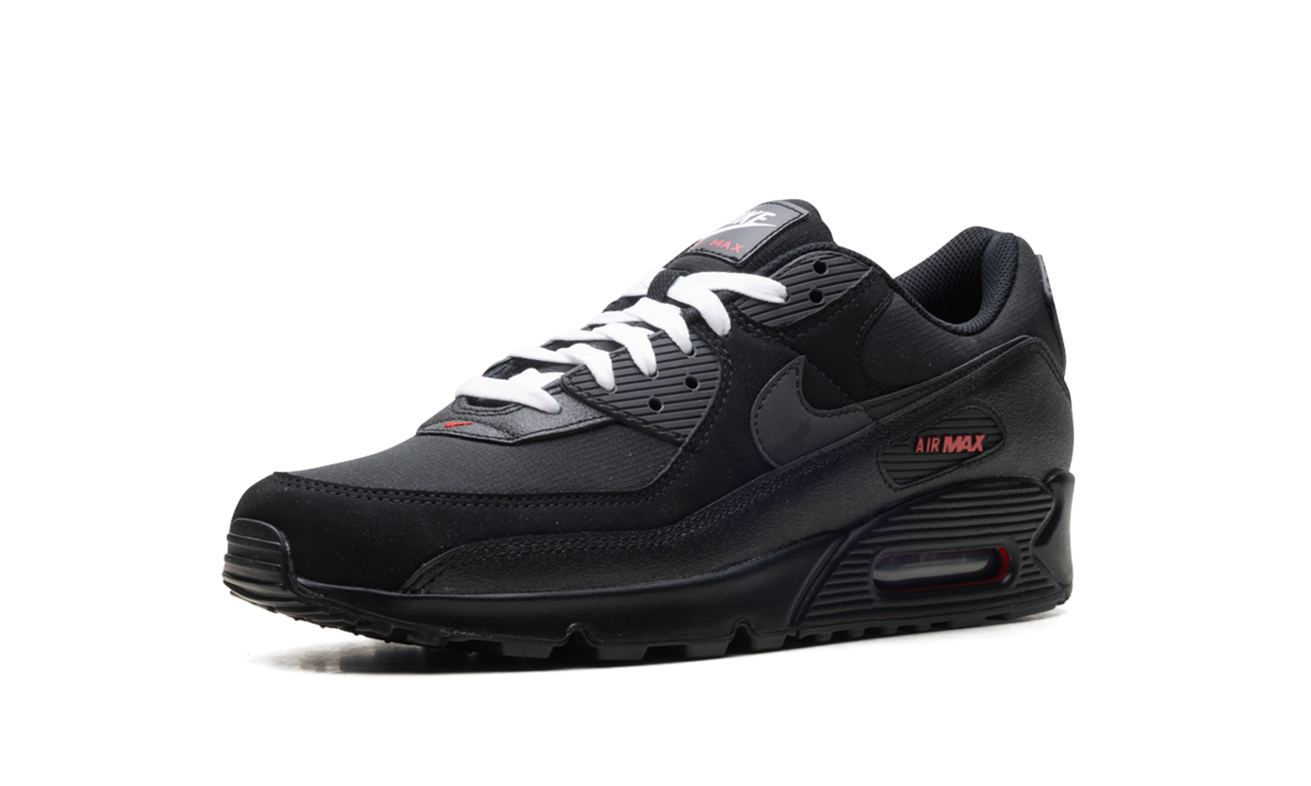 Nike Air Max 90 "Black Sport Red" DC9388 002