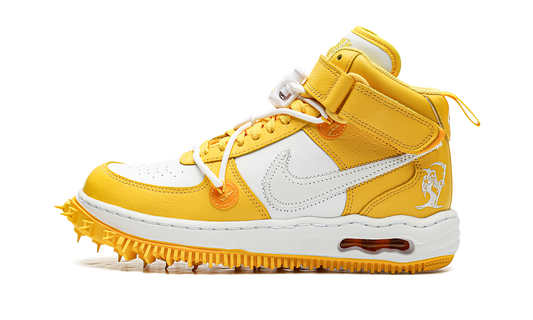 Nike Air Force 1 Mid "Off-White - Varsity Maize" DR0500 101