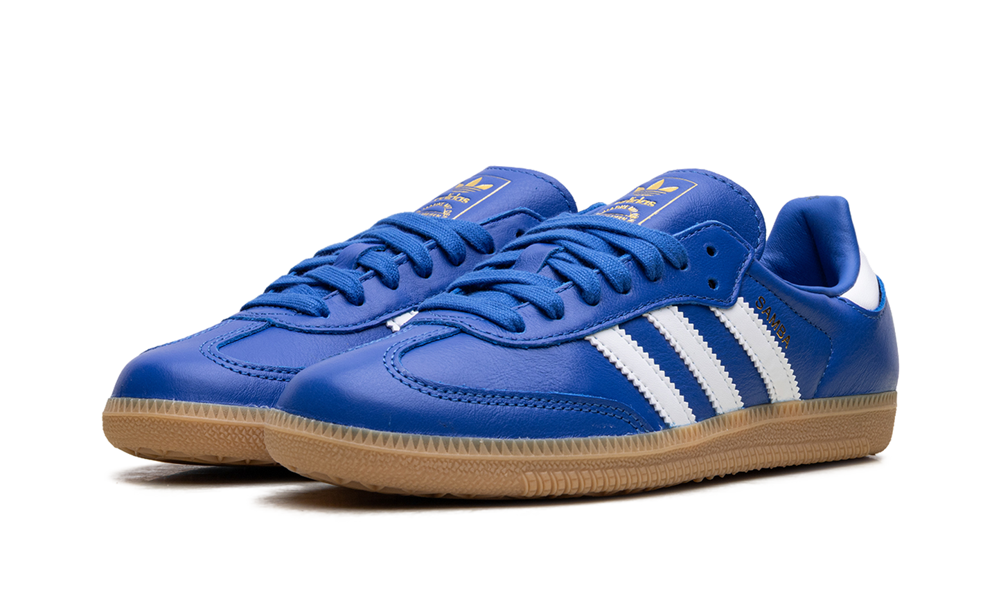 Adidas Samba "Blue / Cloud White" JR0882