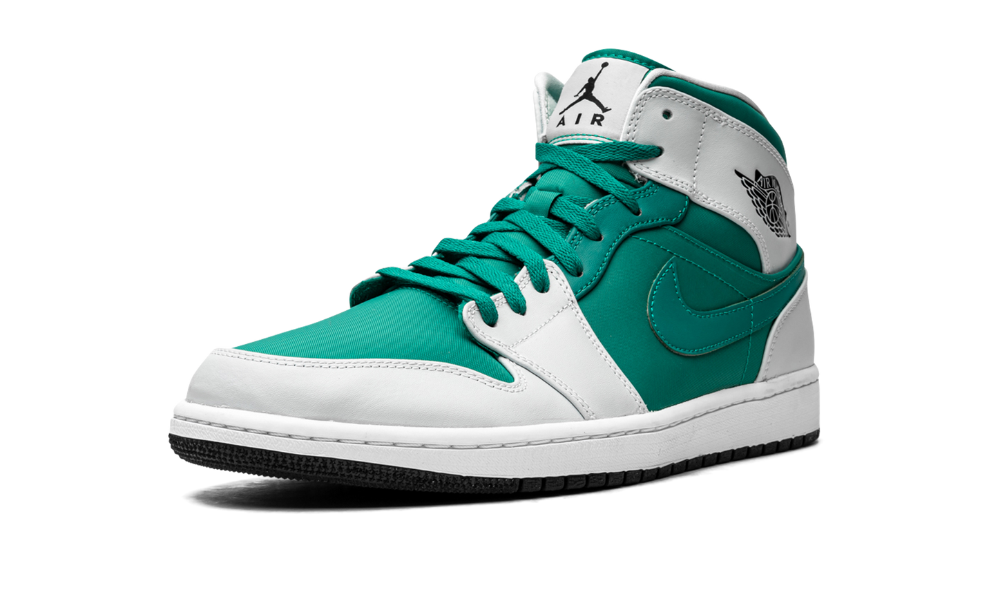 Air Jordan 1 Mid Lush Teal 554724 306