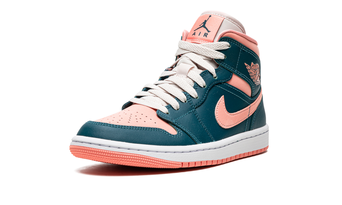 AIR JORDAN 1 MID WMNS Dark Teal Green BQ6472 308